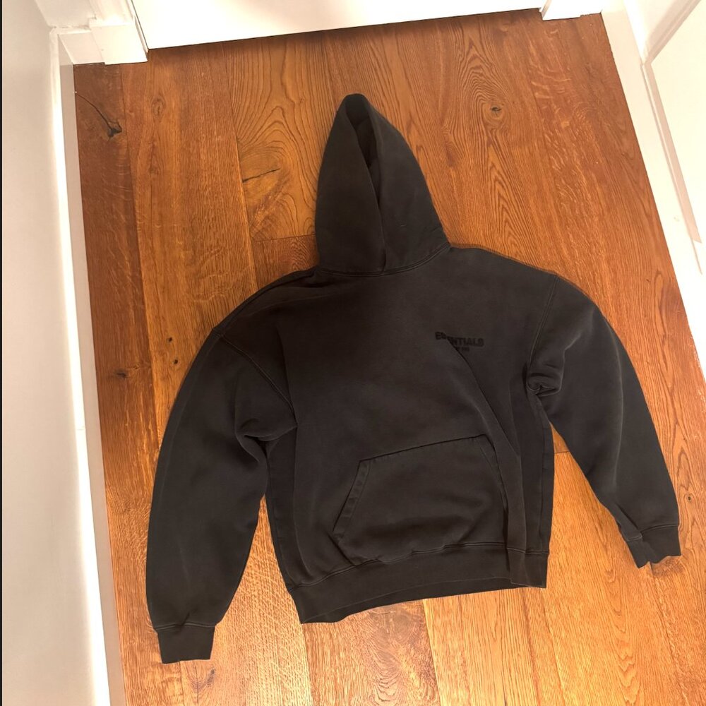 Essentials Fear of God Hoodie, Size S, Black